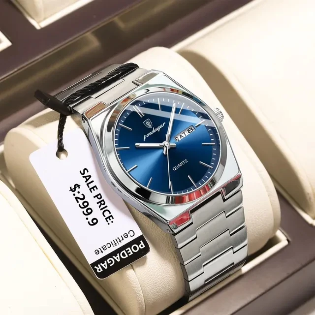 ⭐️⭐️⭐️⭐️⭐️(4,77)POEDAGAR 930 – Montre Élégance Moderne