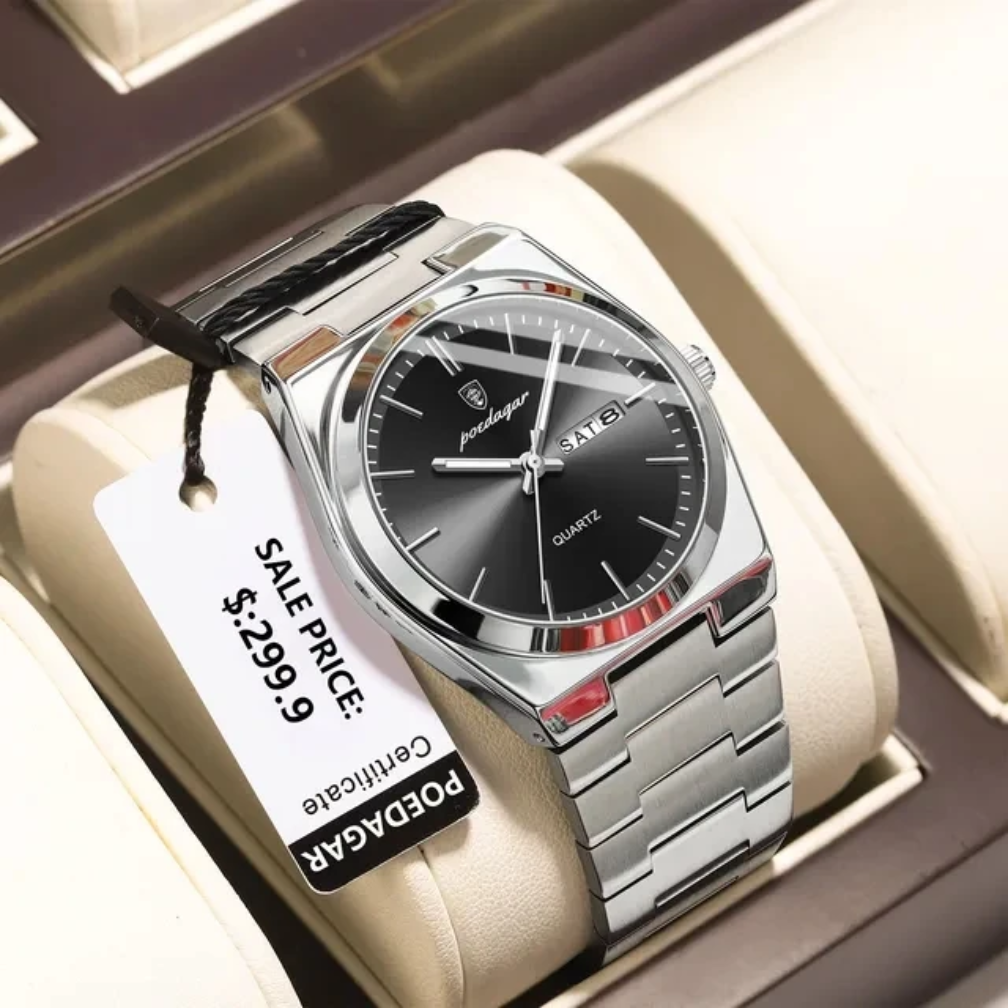 ⭐️⭐️⭐️⭐️⭐️(4,77)POEDAGAR 930 – Montre Élégance Moderne